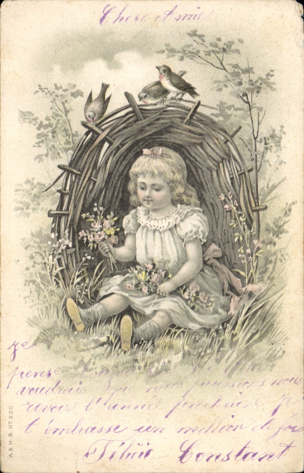 CPA Fantaisie Enfant 