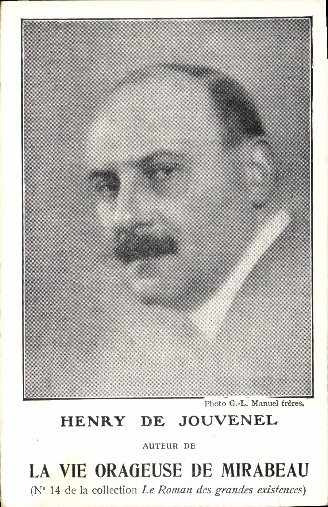 CPA Henry de Jouvenel La Vie orageuse de Mirabeau 
