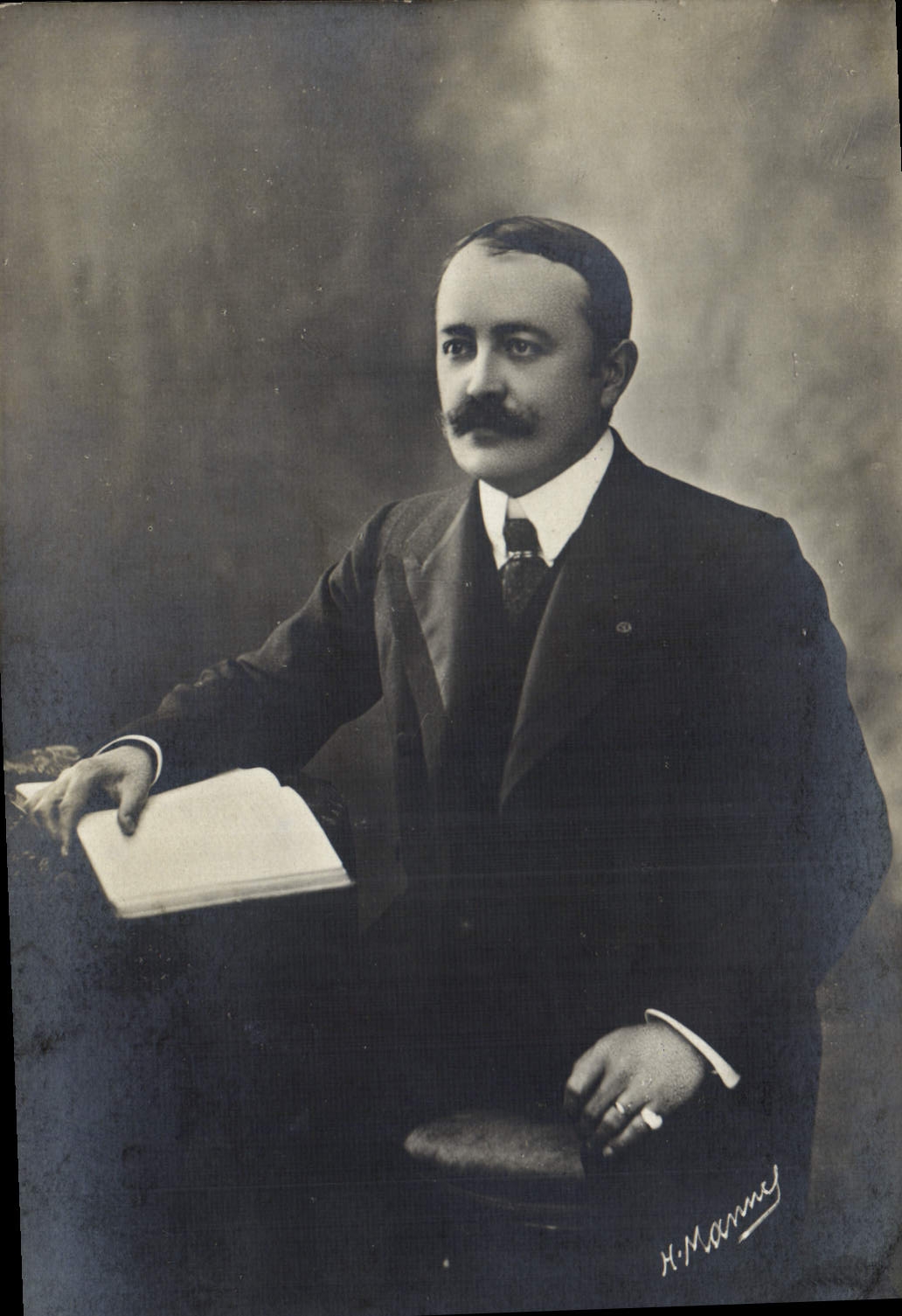 Vintage Postcard Marcel Prevost Man of letters