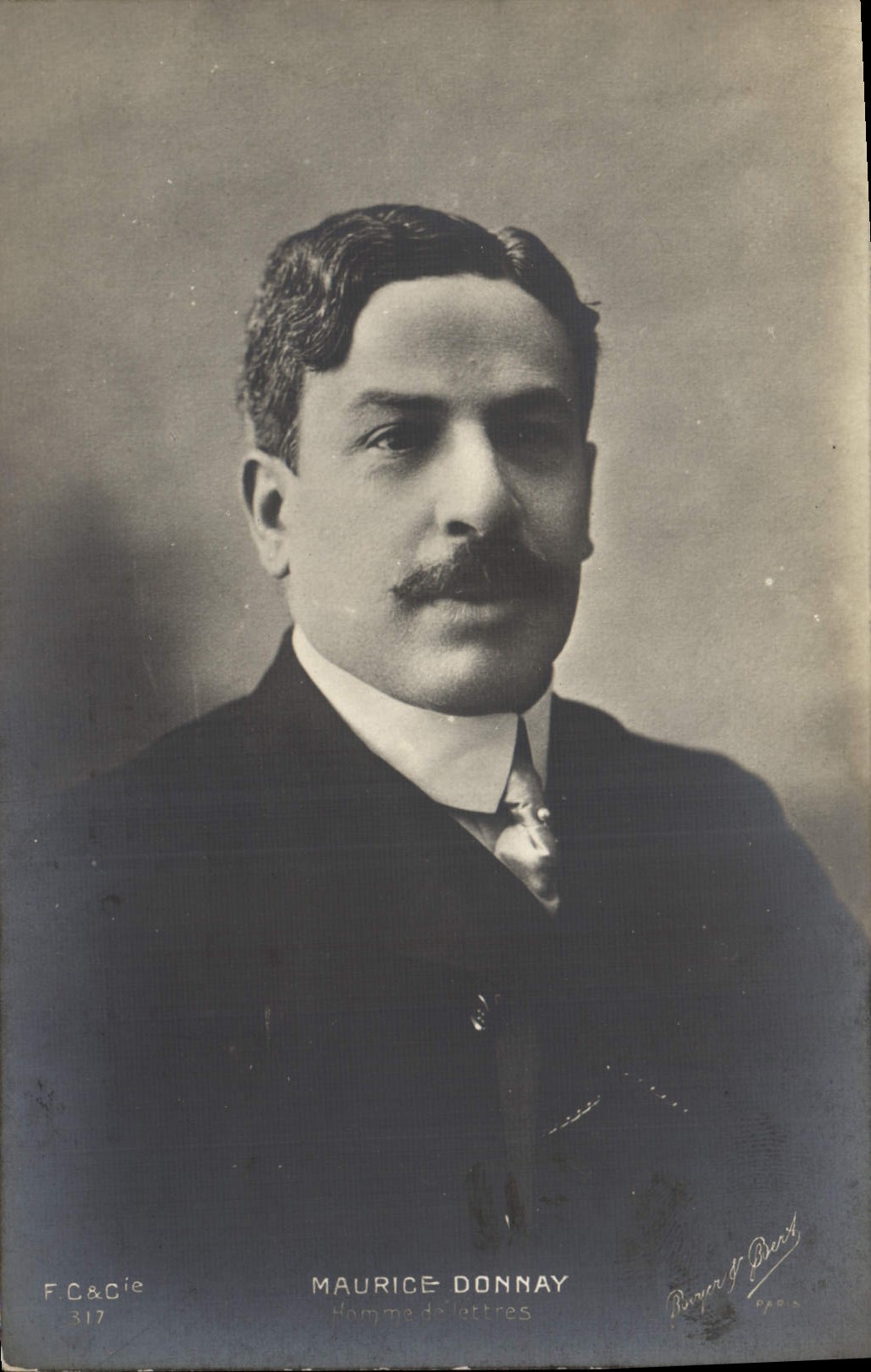 Vintage Postcard Maurice Donnay