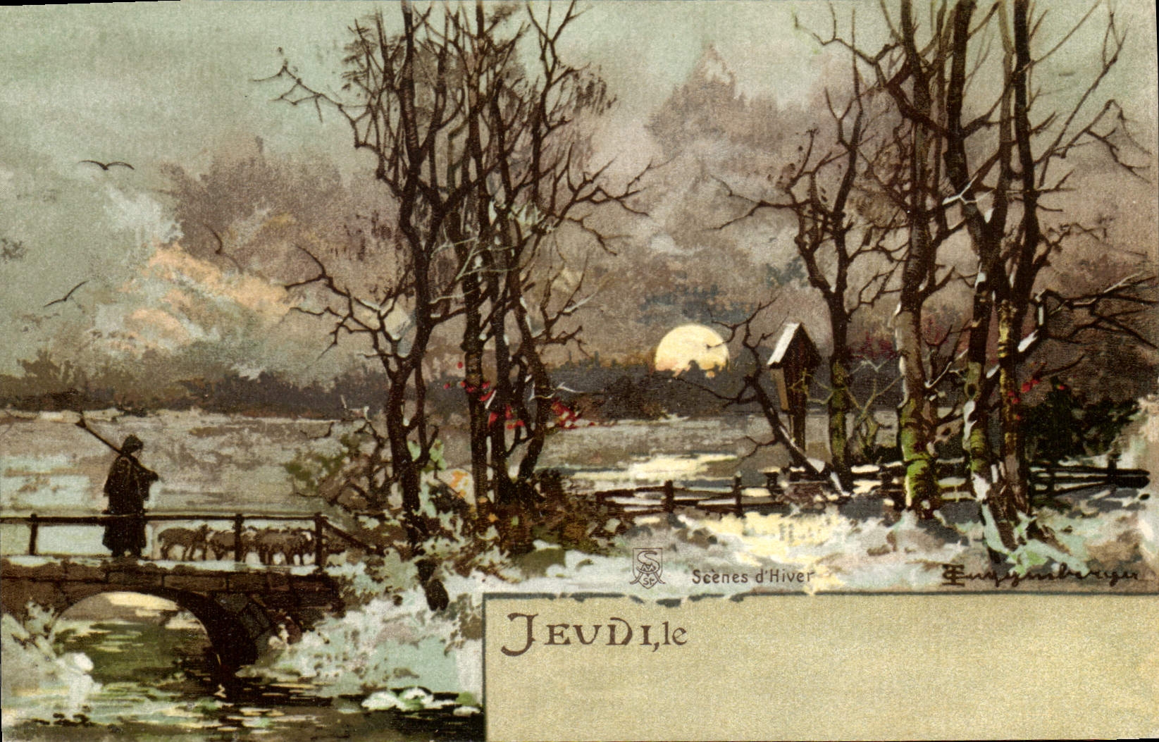 Vintage Postcard Fantasy Thursday