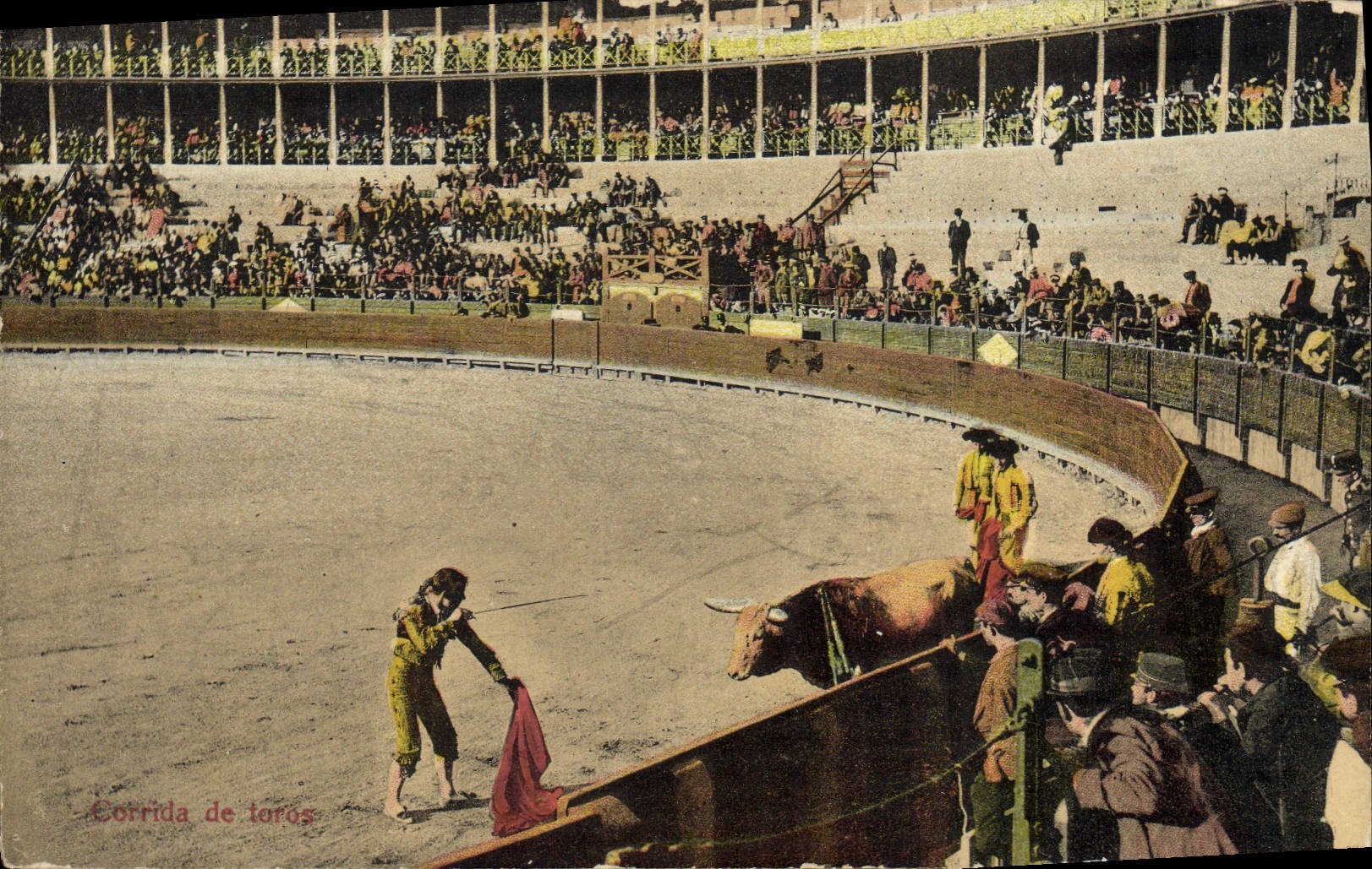 CPA Corrida Course de taureaux Corrida de toros 