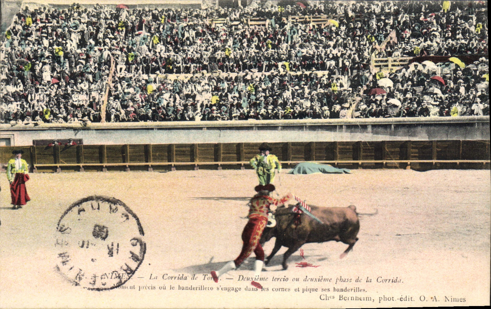 Postal Corrida Corrida de toros Segunda fase