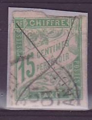 Timbre Taxe Colonies Colonies Generales 15c Grand Bassam ? Cote d4Ivoire