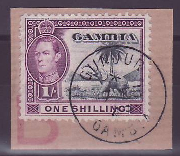 Gambie Gambia Cancelled Gunjur 1S Elephant
