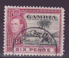 Gambie Gambia Cancelled Kunta-Ur 3d Elephant