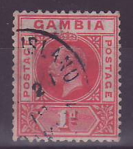 Gambie Gambia Cancelled Macarthy Island 1d