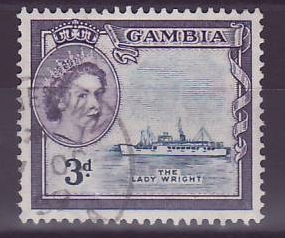 Gambie Gambia Cancelled Georgetown 3d Boat Lady Wright 