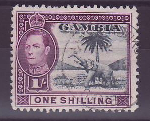 Gambie Gambia Cancelled Mansa Konko 1s Elephant
