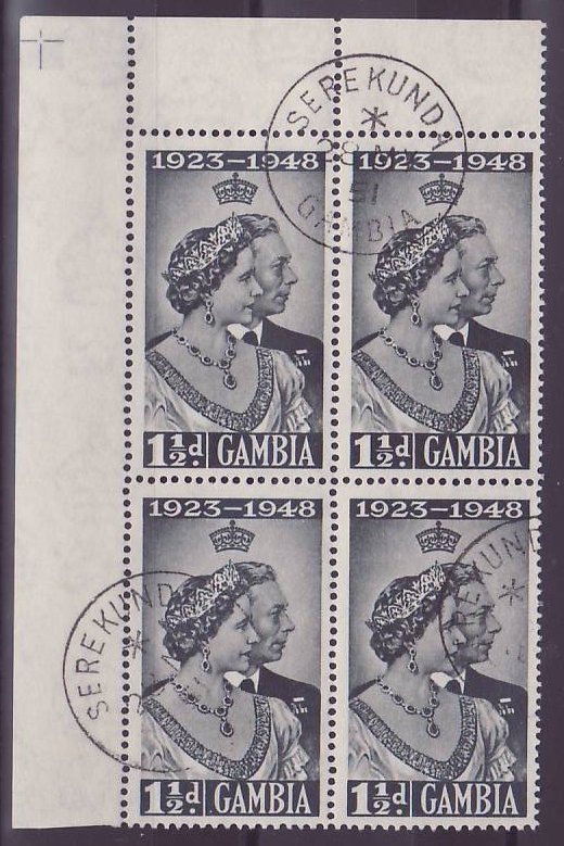 Gambie Gambia Cancelled Serekunda 1/2d Wedding Block of 4