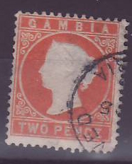 Gambie Gambia Cancelled Gambia Received 2p Cameo 