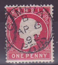 Gambie Gambia Cancelled Gambia Received 1p Victoria