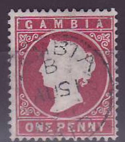 Gambie Gambia Cancelled Gambia Received 1p Victoria