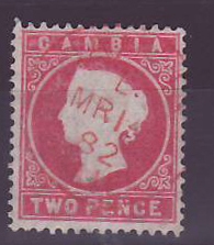 Gambie Gambia Cancelled Gambia Received 2p Victoria