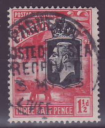 Gambie Gambia Cancelled Paquebot Posted at sea received Liverpool 1 1/2d Elephant  Posted on steamer