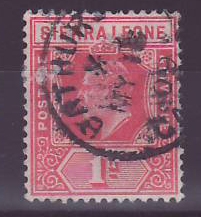 Gambie Gambia Sierra Leone stamps with Bathurst cancellation 1d 