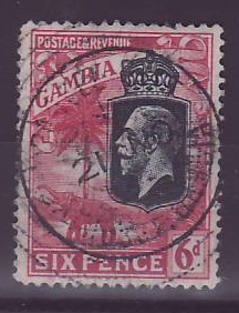Gambie Gambia 6p Elephant Parcel Post Bathurst