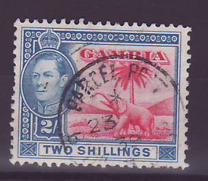Gambie Gambia 2s Elephant Parcel Post Bathurst