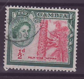 Gambie Gambia 1/2p Elephant Parcel Post Bathurst