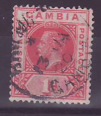 Gambie Gambia 1d GV Bathurst