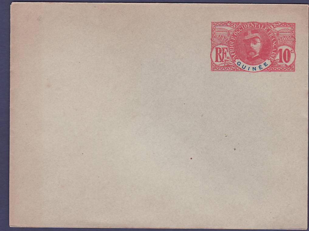 Guinee Entier Postal Faidherbe 10c Neuf