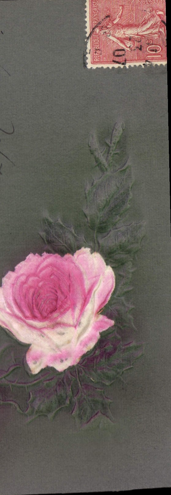 CPA Fantaisie Fleurs 