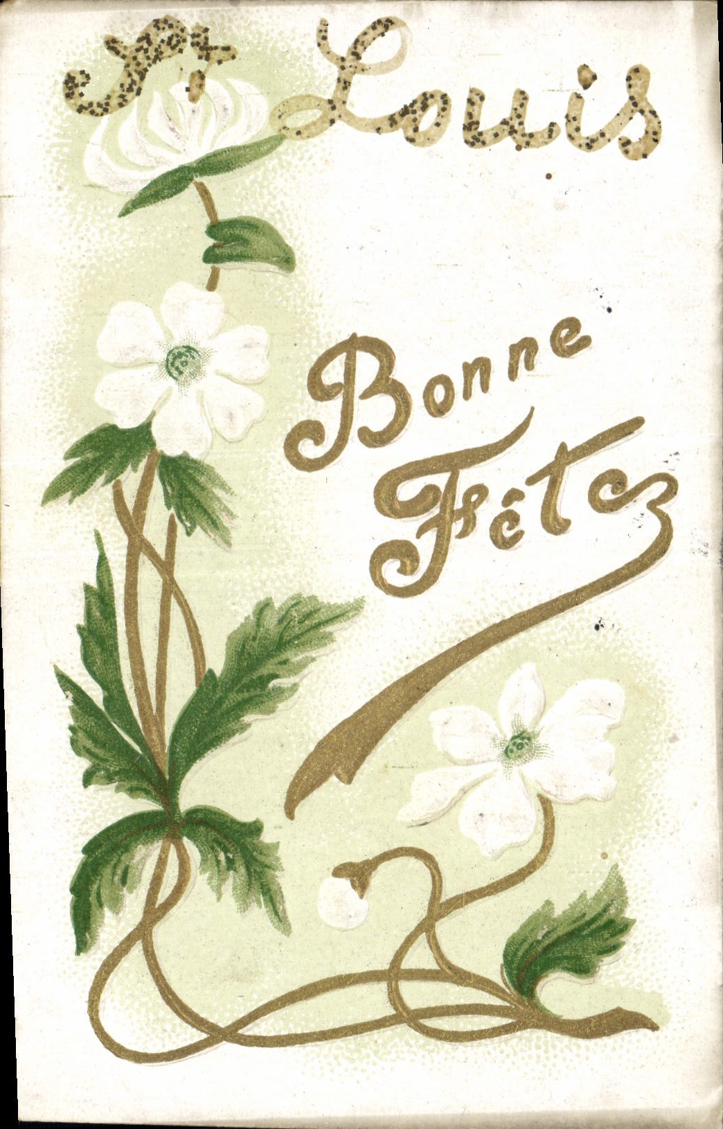 CPA Fantaisie Fleurs St Louis 