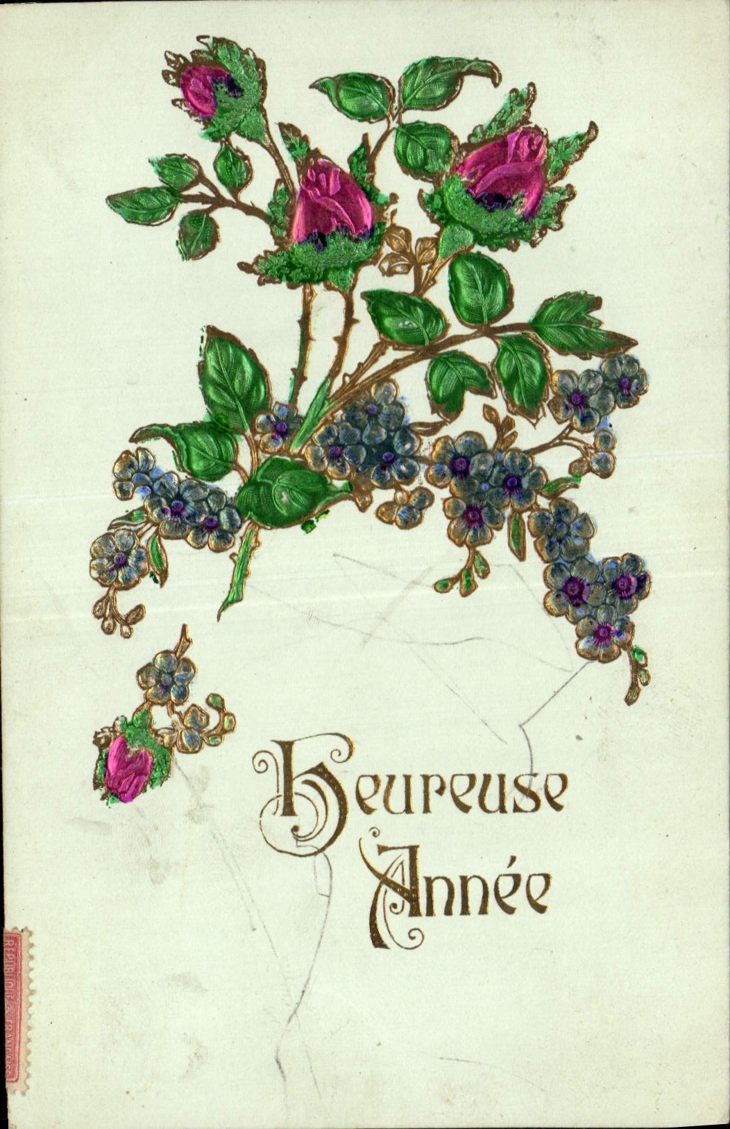 CPA Fantaisie Fleurs 