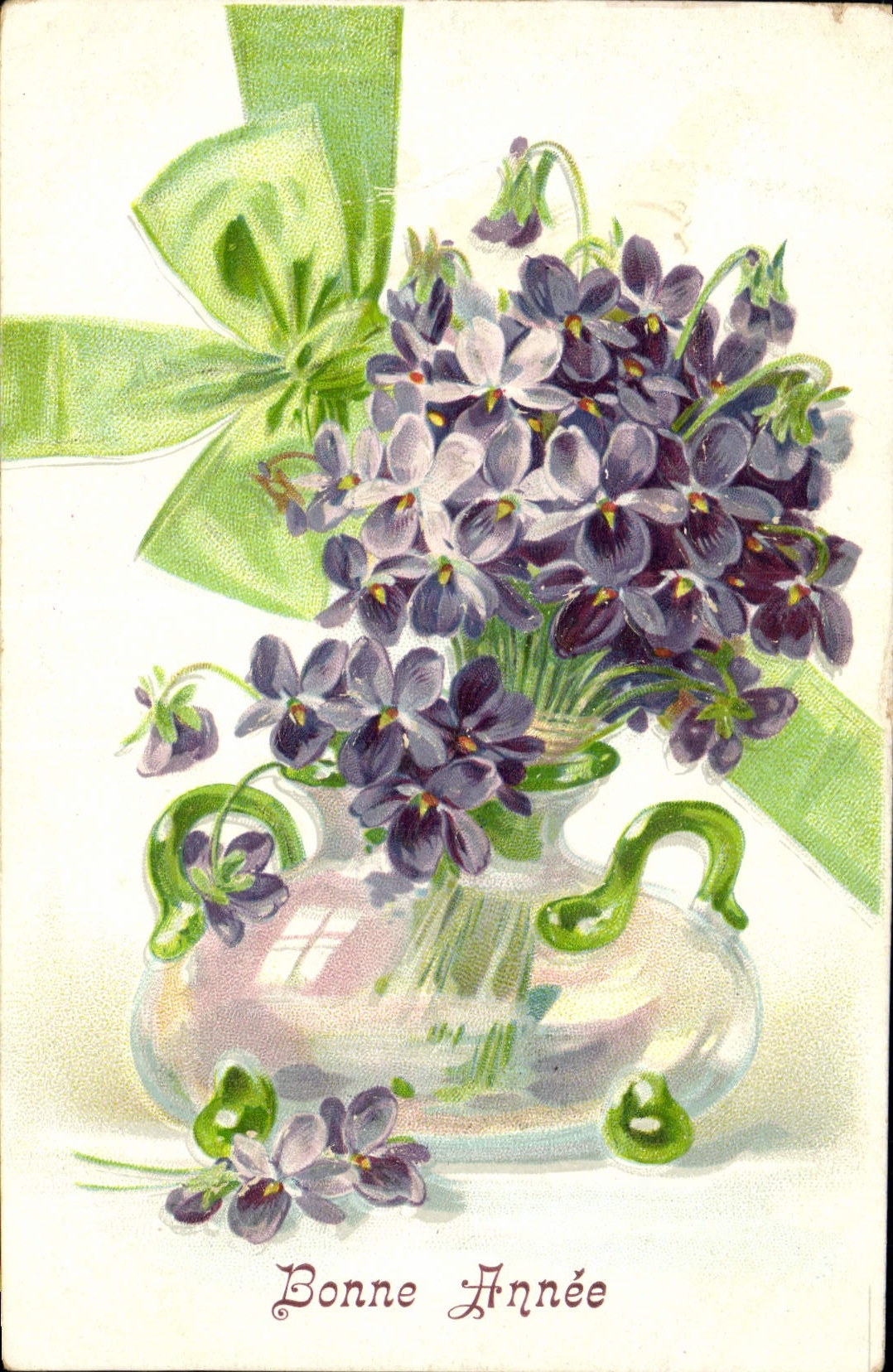 CPA Fantaisie Fleurs 