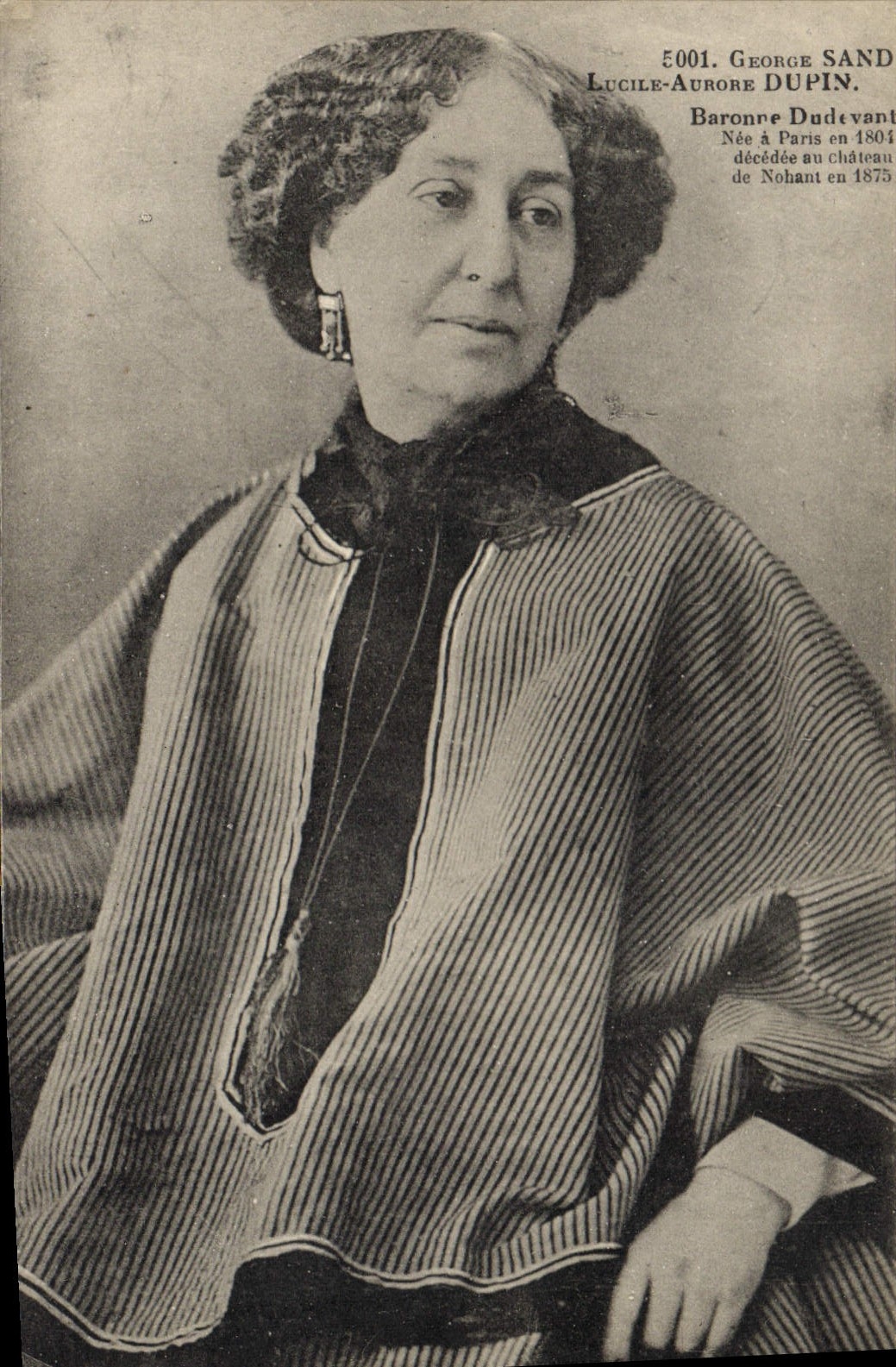 CPA George Sand Lucile Aurore Dupin 