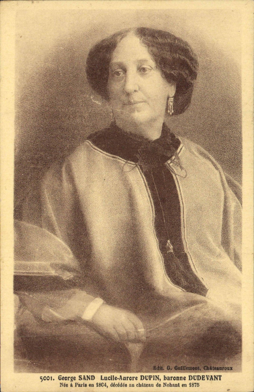 CPA George Sand Baronne Dudevant 