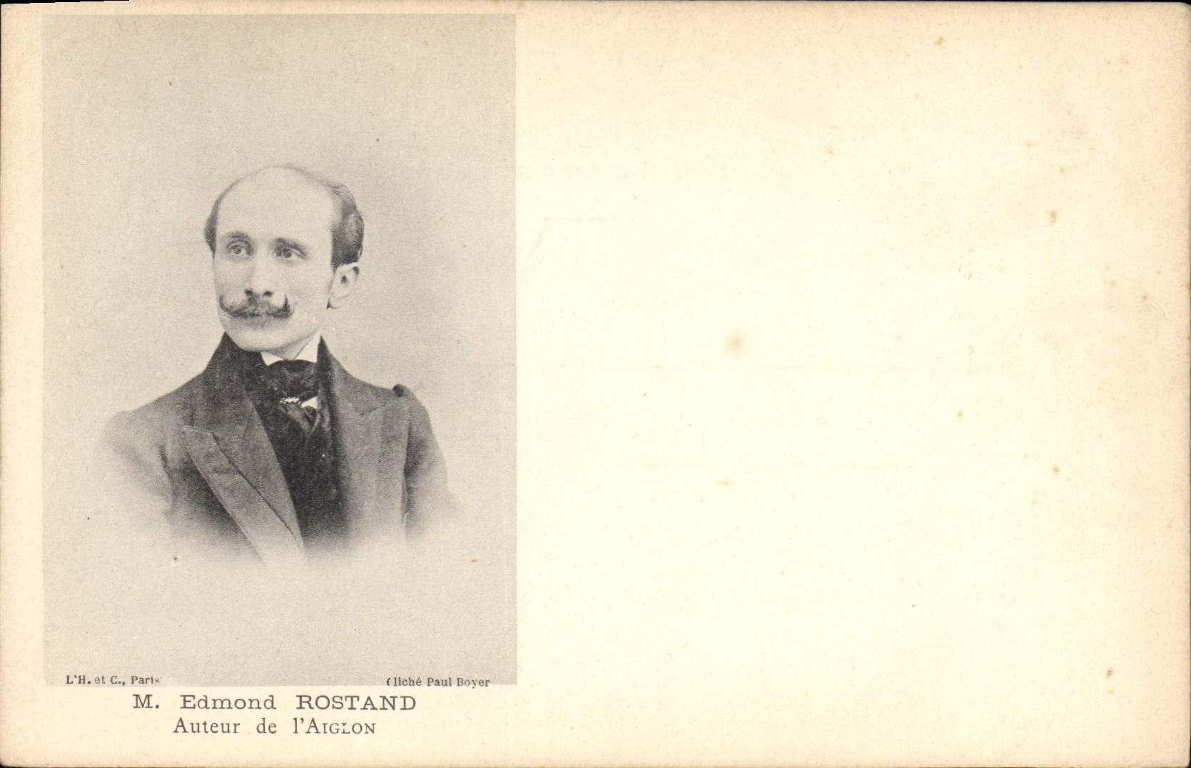 CPA Edmond Rostand Auteur de l'Aiglon 
