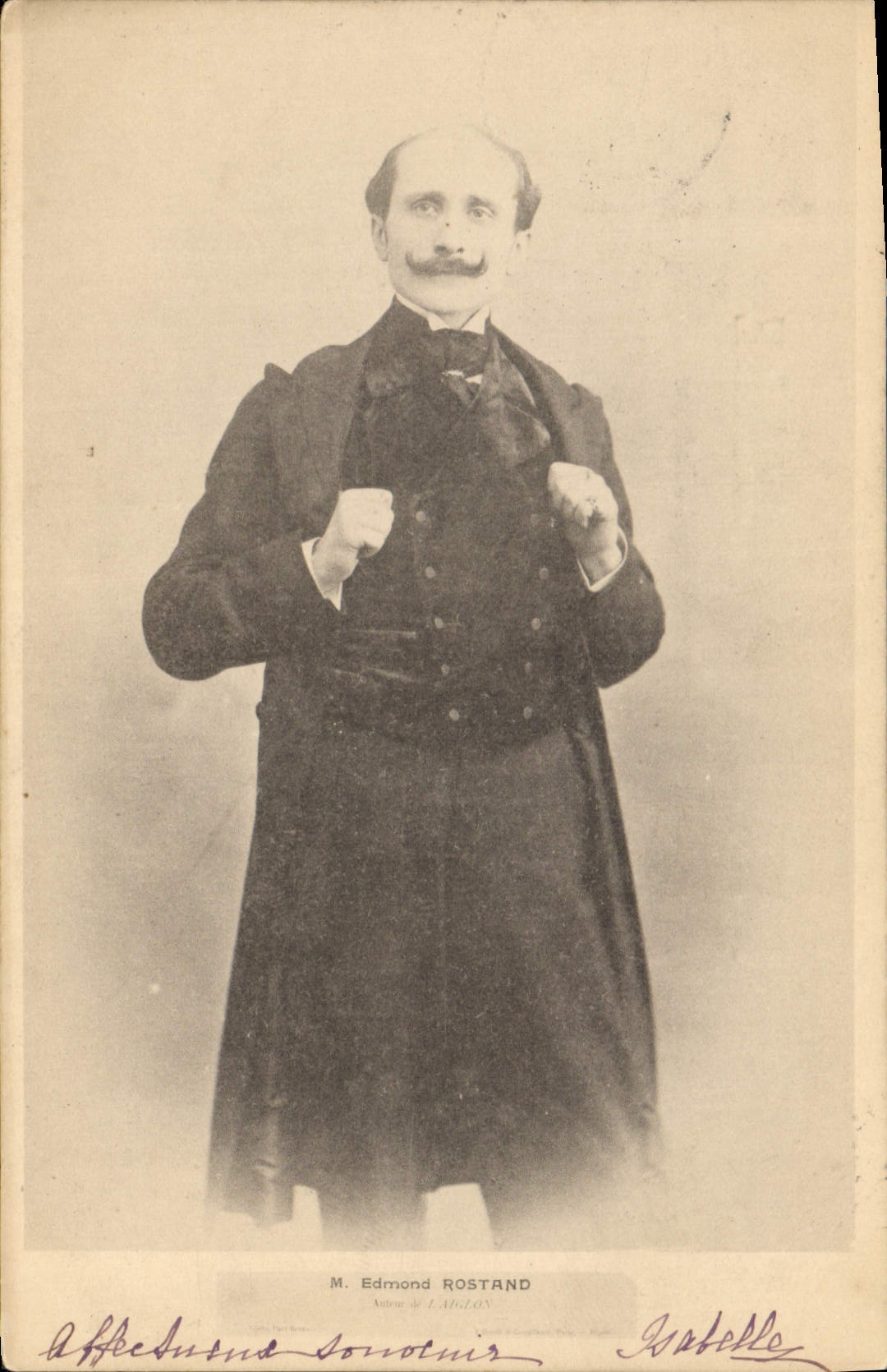 CPA Edmond Rostand Auteur de l'Aiglon 