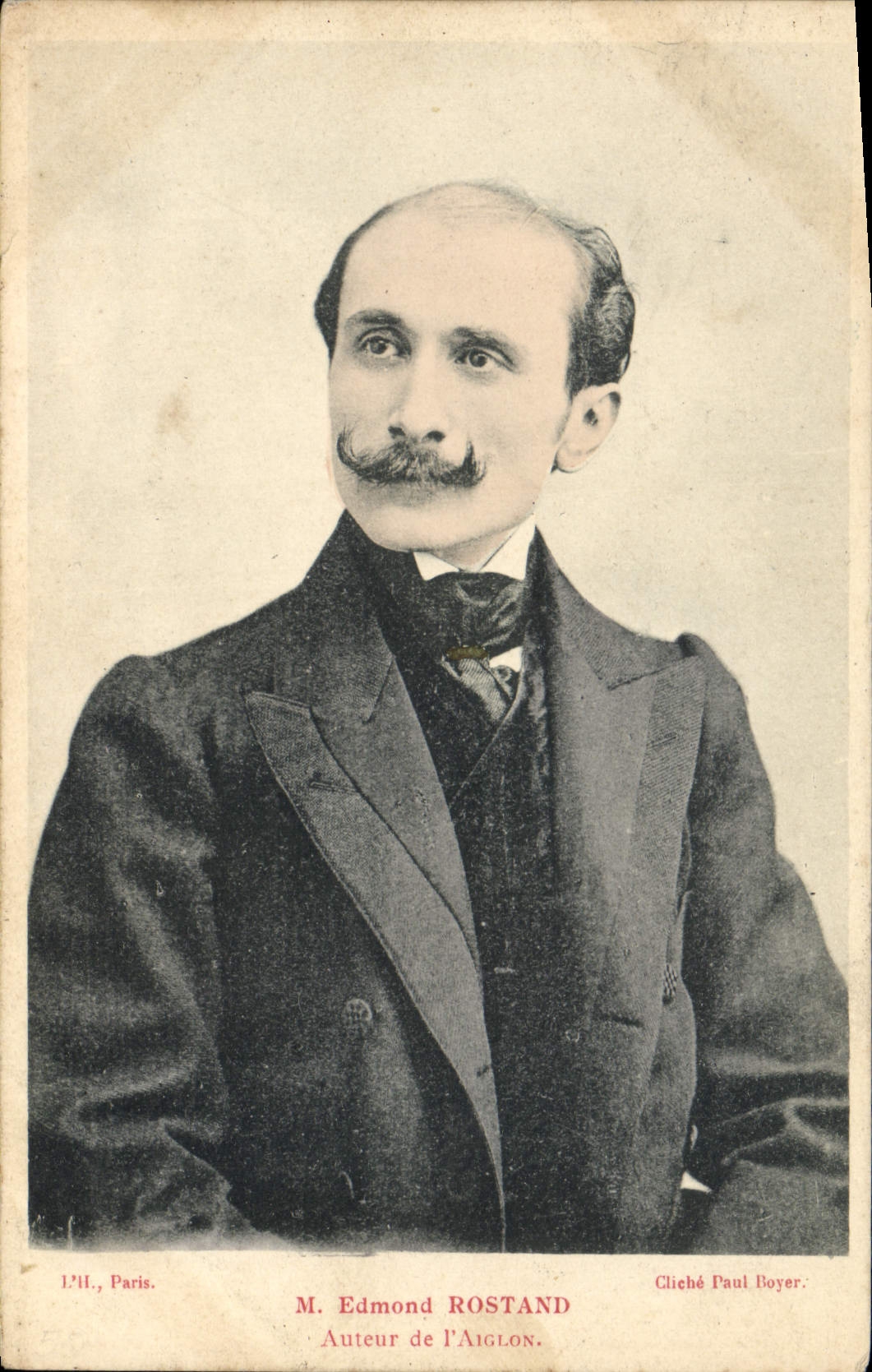 CPA Edmond Rostand Auteur de l'Aiglon