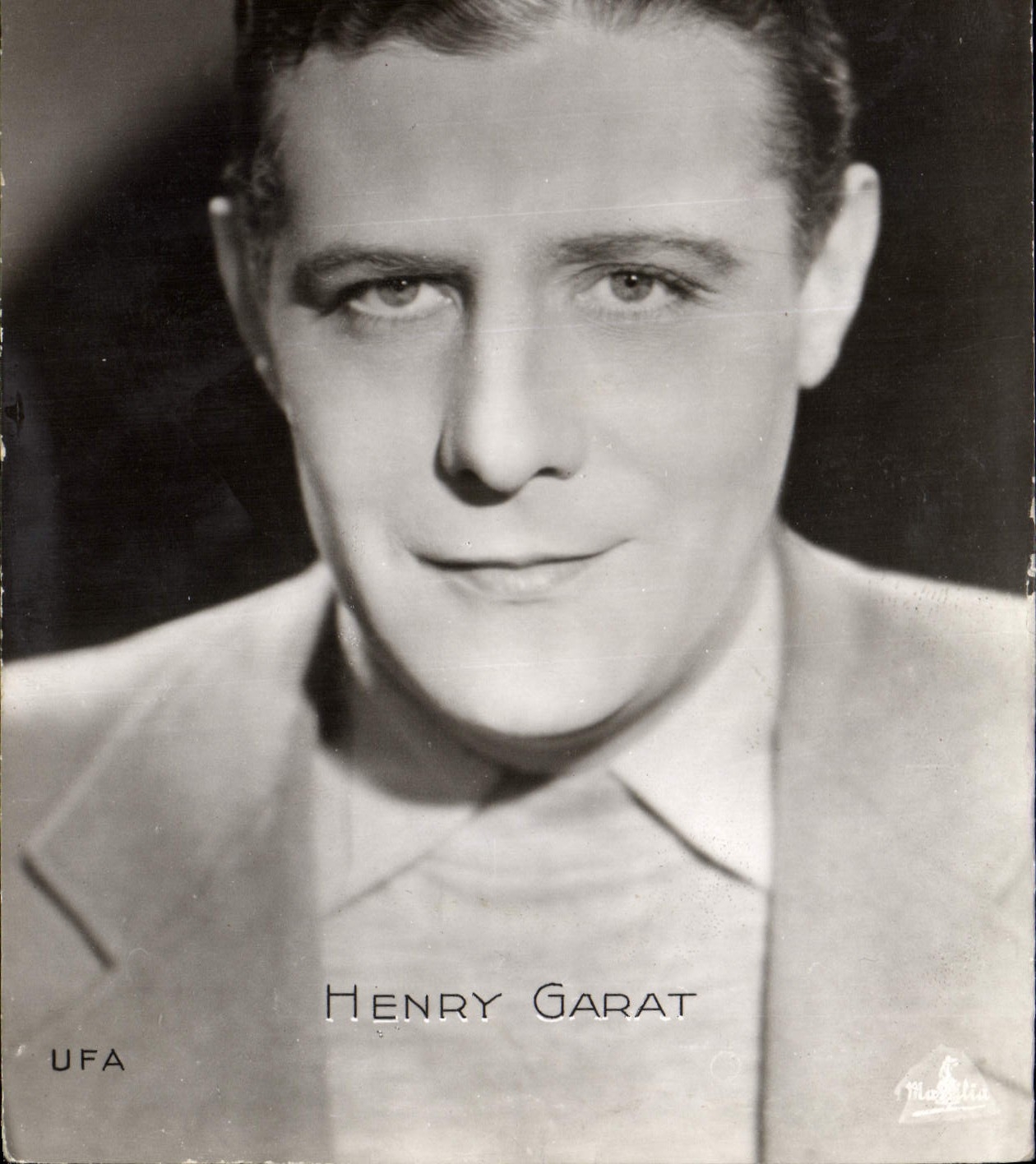 Modern Postcard Cinema Henry Garat