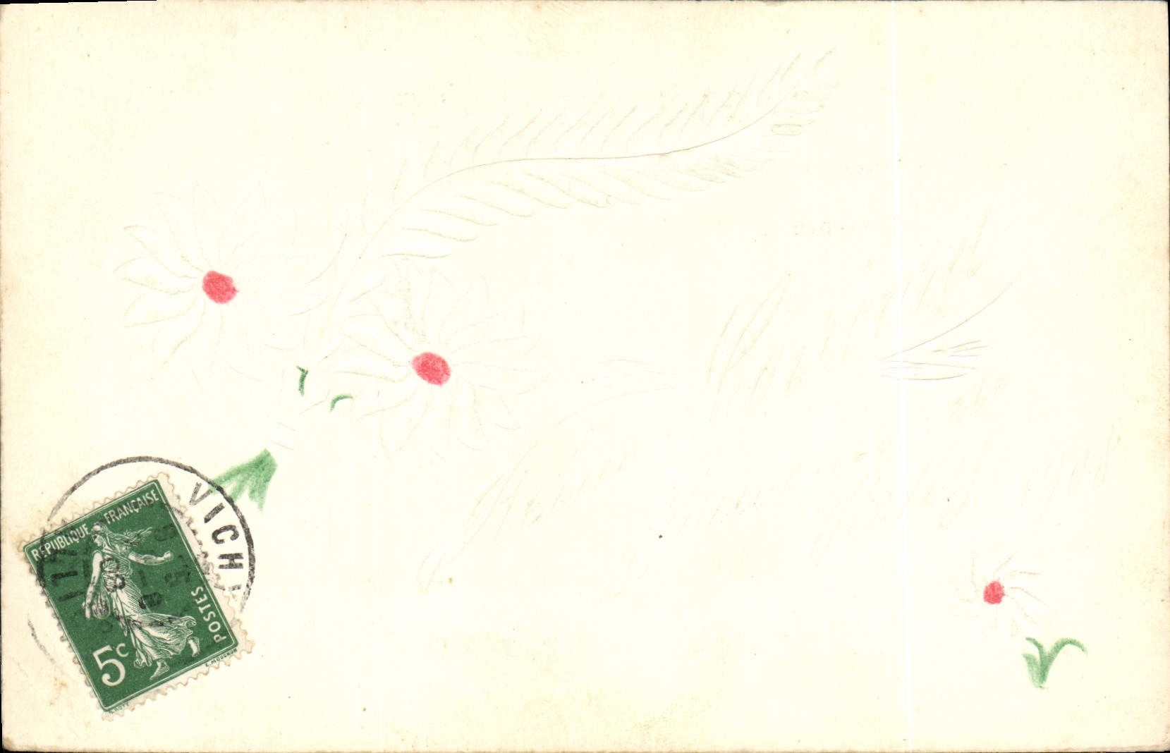 CPA Fantaisie Fleurs 