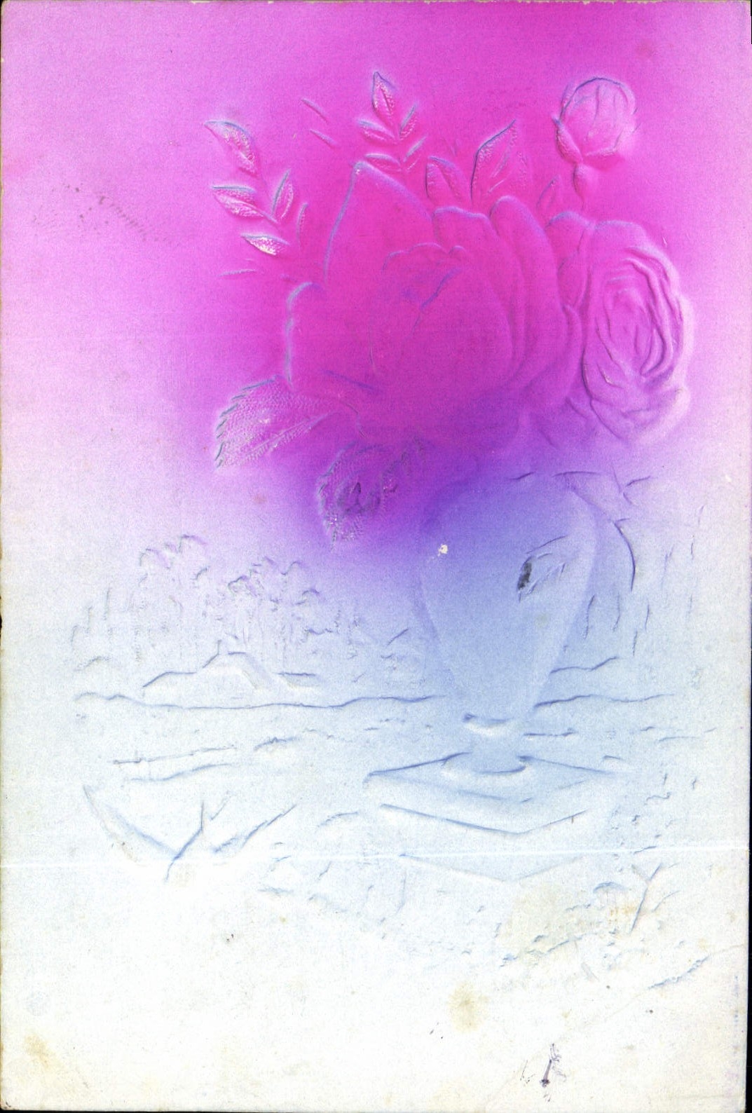 CPA Fantaisie Fleurs 