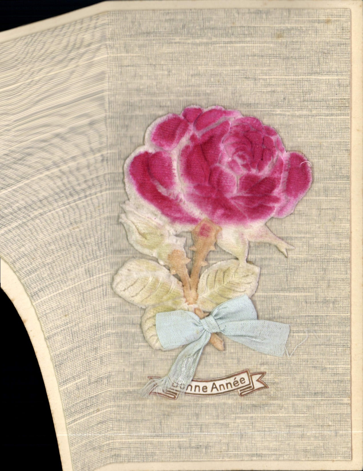 CPA Fantaisie Fleurs (en relief)