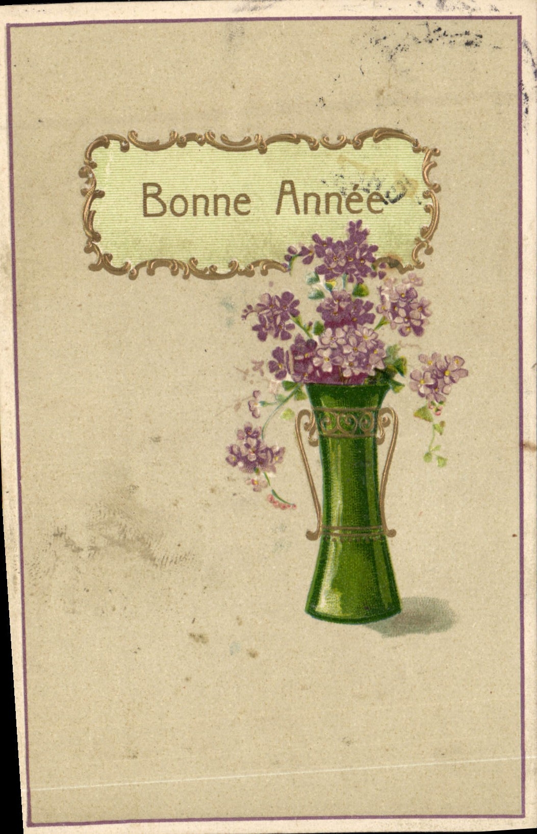 CPA Fantaisie Fleurs 