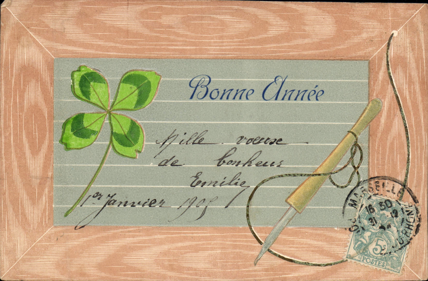 CPA Fantaisie Fleurs 