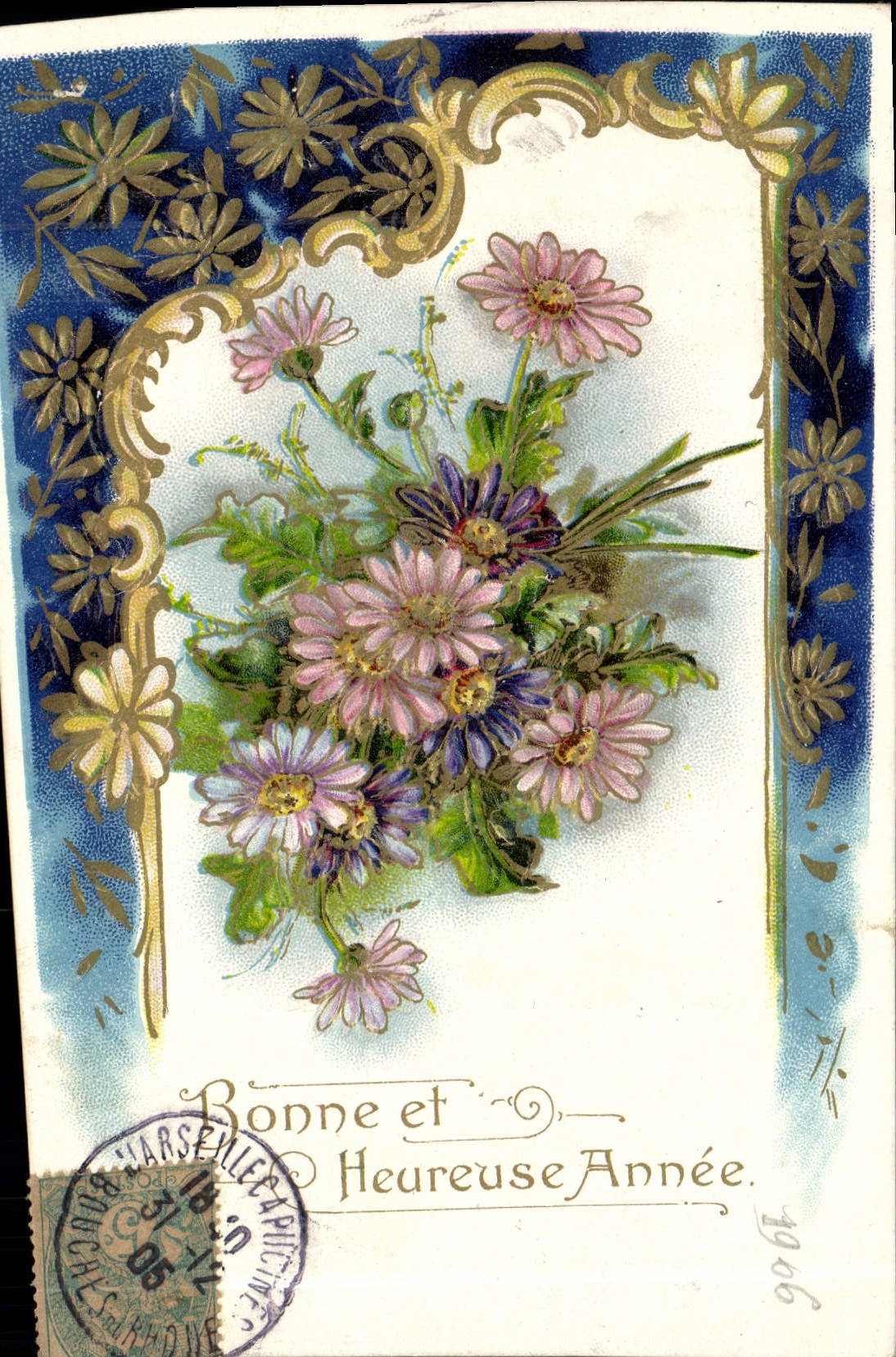 CPA Fantaisie Fleurs 