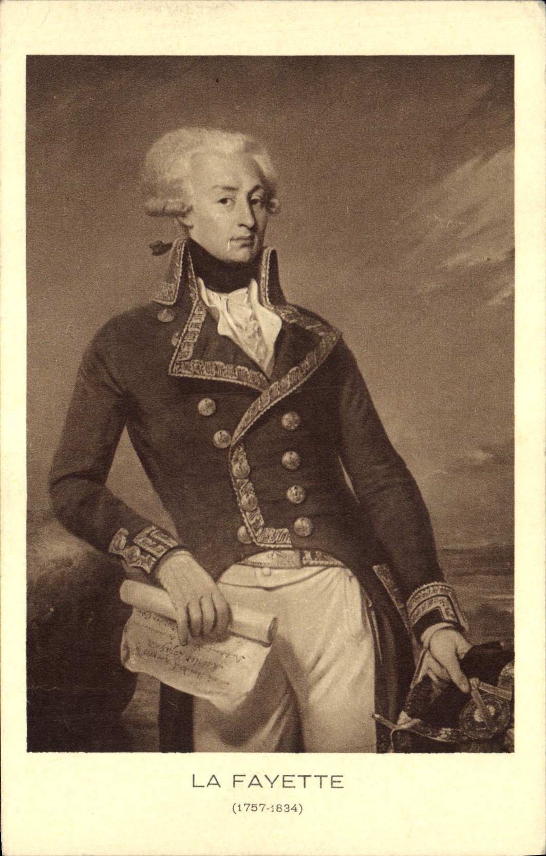 Vintage Postcard Fayette