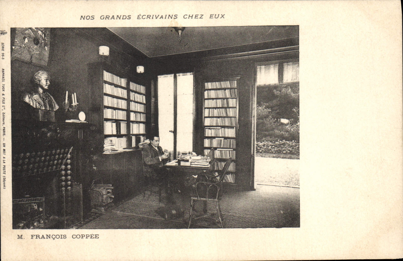 Vintage Postcard Writer François Coppee