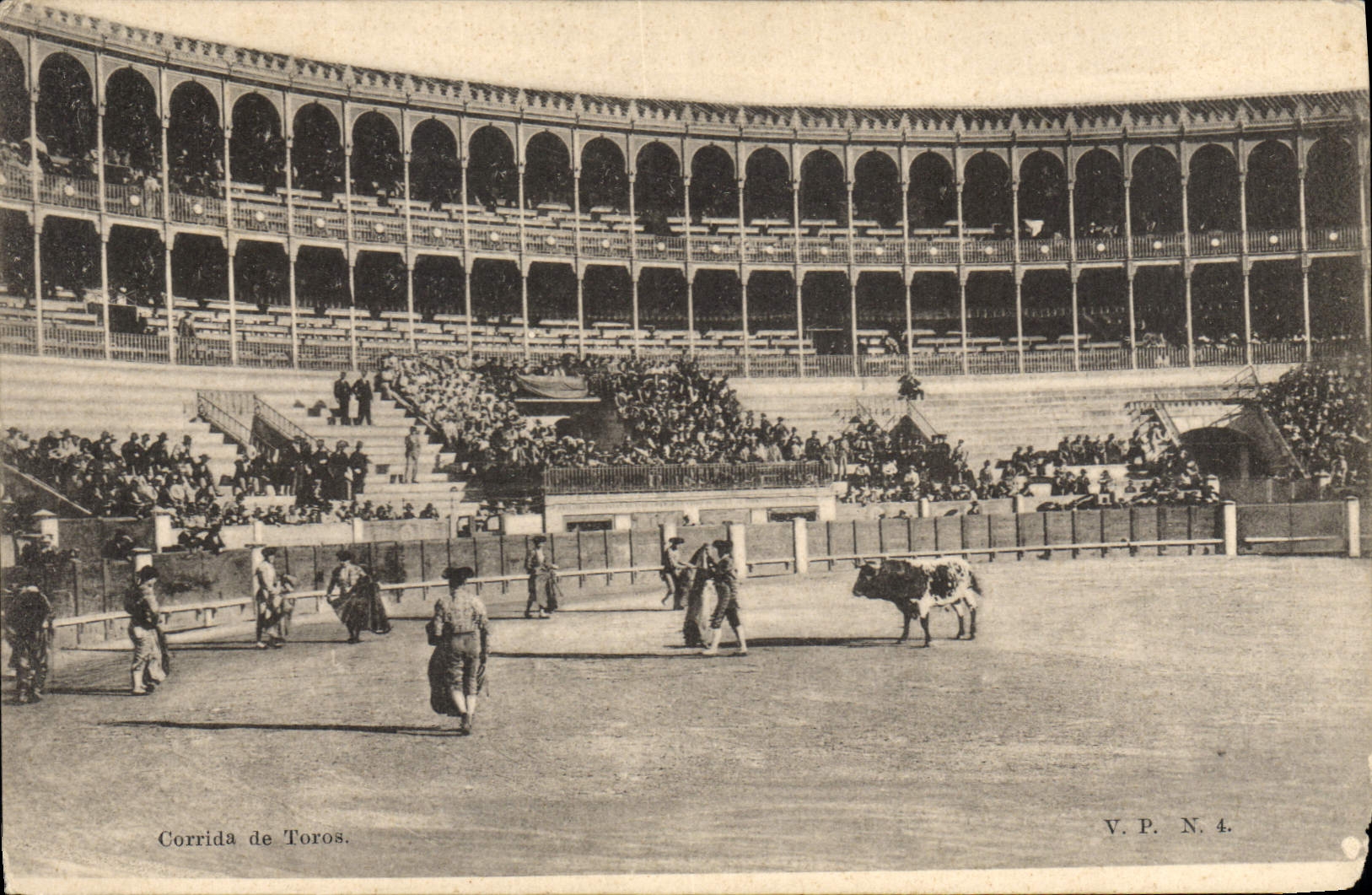 CPA Corrida Course de taureaux Corrida de toros