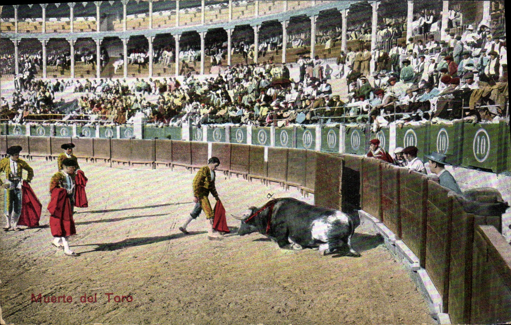 CPA Corrida Course de taureaux Merte del Toro