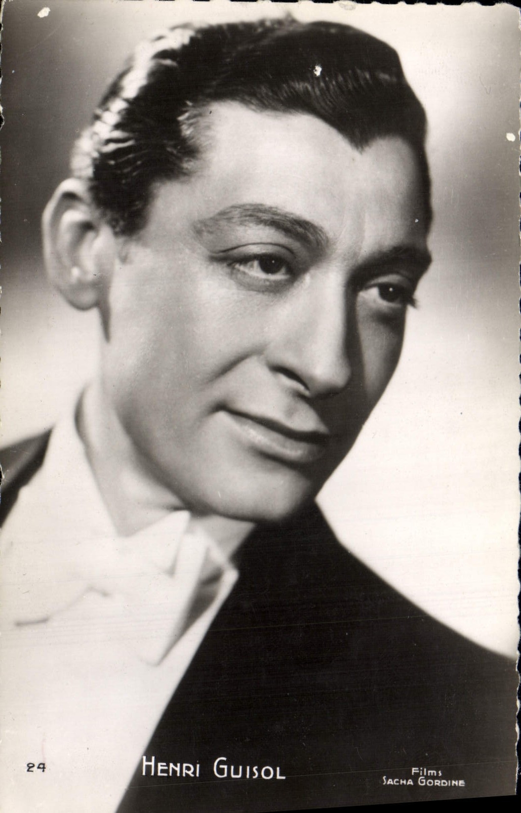 Postal Cine Henri Guisol