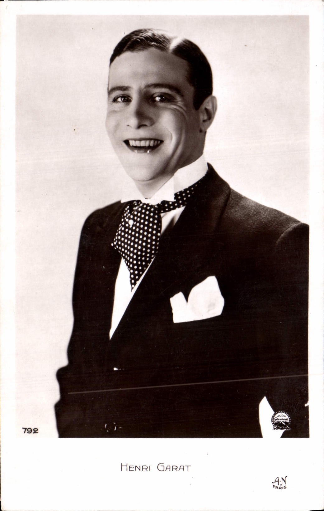 Modern Postcard Cinema Henri Garat