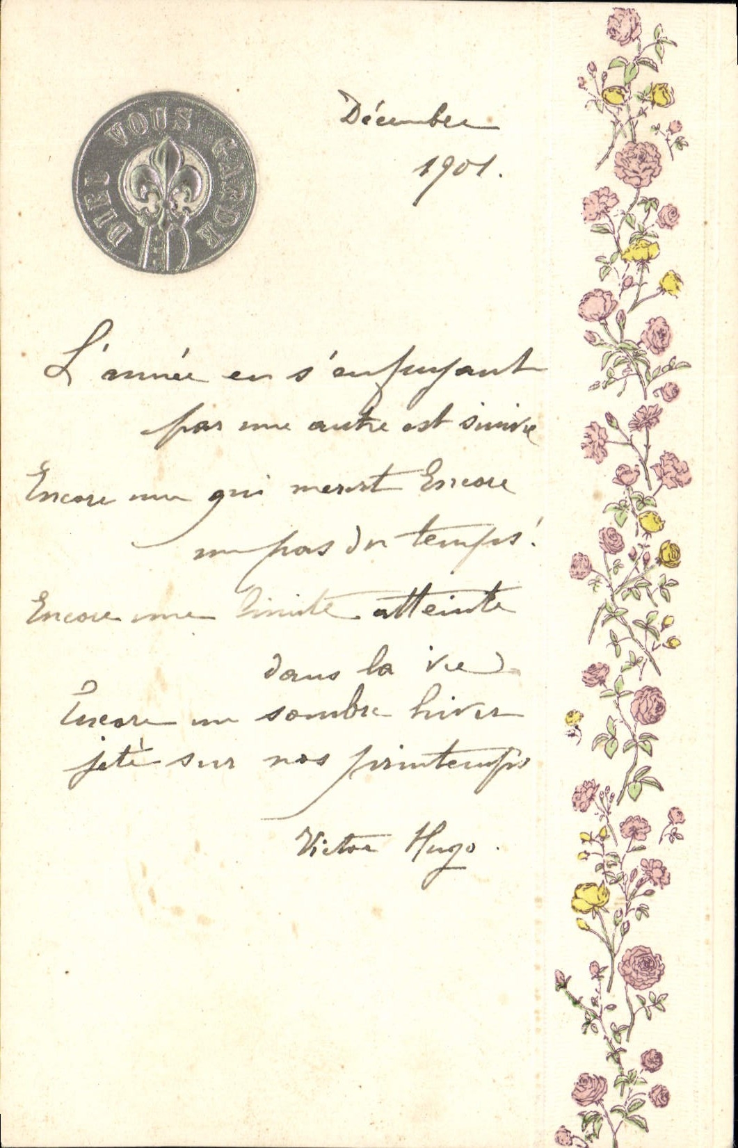CPA Fantaisie Fleurs 