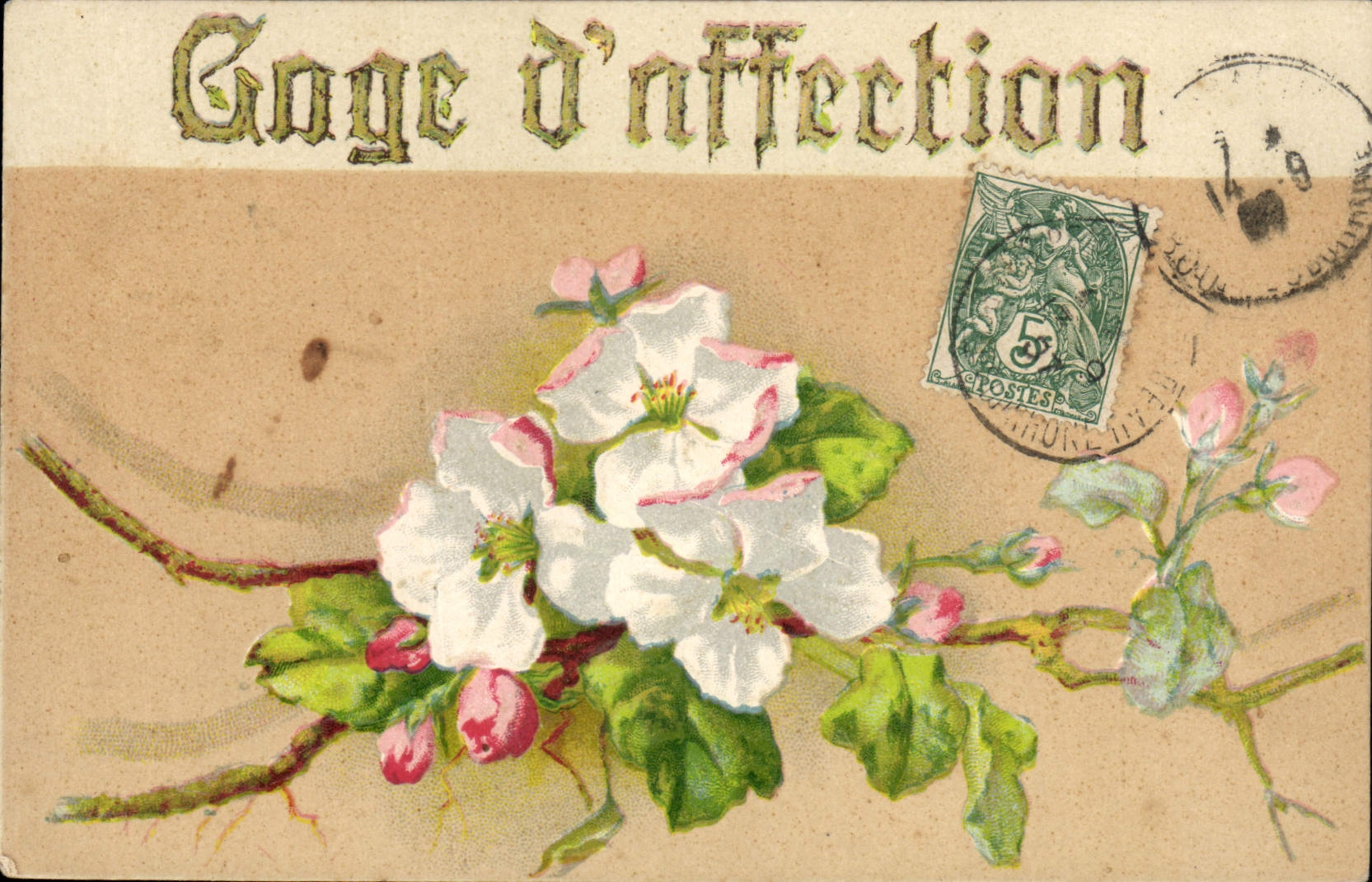 CPA Fantaisie Fleurs 