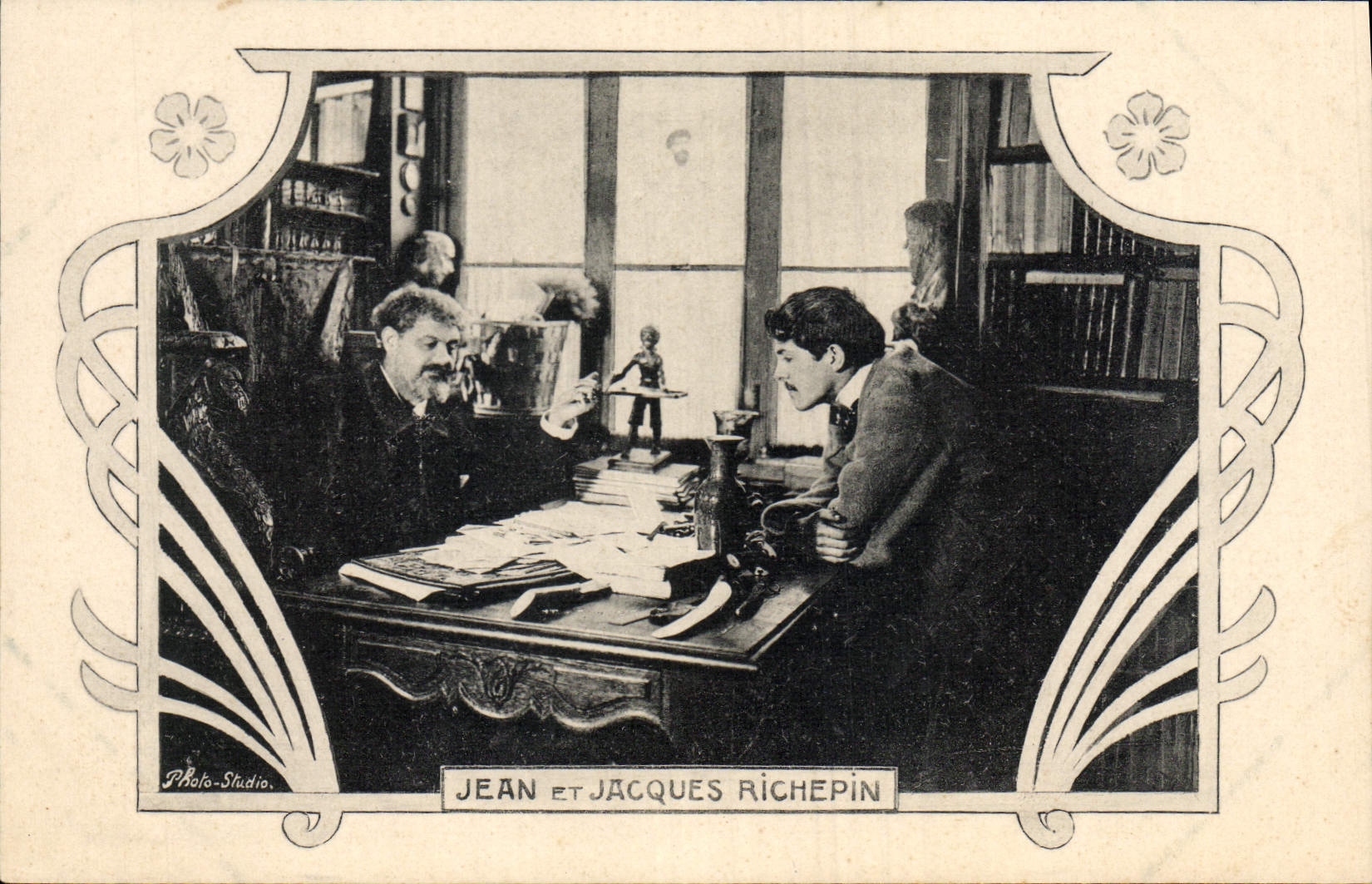 CPA Jean et Jacques Richepin 